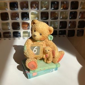 Cherished Teddies “Chalking Up Six Wishes” 6 year